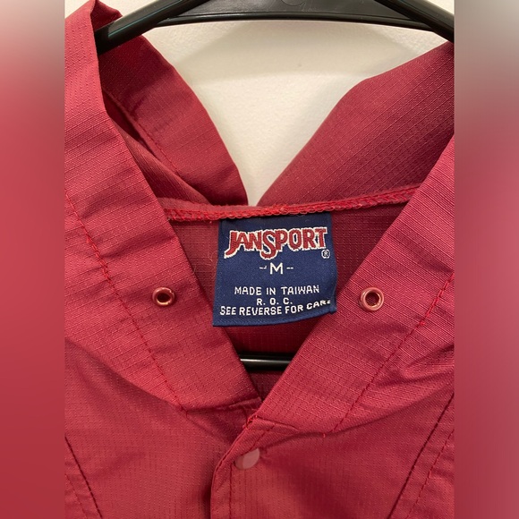 Vintage Jansport pullover wind breaker rain jacket - Picture 5 of 10